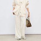 【ノーリーズソフィー/NOLLEY'S sophi】のモールレースセミフレアパンツ ホワイト系2|ID: prp329100004748494 ipo3291000000034335894