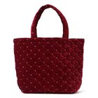 【マリュス/MALUS】の【Marisol別注】Velvet quilting tote for Marisol ボルドー|ID: prp329100004748501 ipo3291000000034335996