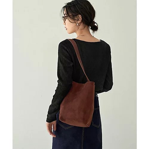 【スタイルデリ/STYLE DELI】のスエード調バケツトートバッグ 人気、トレンドファッション・服の通販 founy(ファニー)  ファッション Fashion レディースファッション Fashion for Women バッグ Bags 春 Spring 傘 Umbrella, Parasol 軽量 Lightweight, Ultra Light シンプル Simple, Minimal 財布 Wallet, Purse デニム Denim, Jeans Material フォルム Silhouette, Form ポケット Pocket, Pocket Detail マグネット Magnet, Magnetic Closure A/W・秋冬 Autumn/Winter 夏 Summer  other-1|ID: prp329100004748502 ipo3291000000034336006