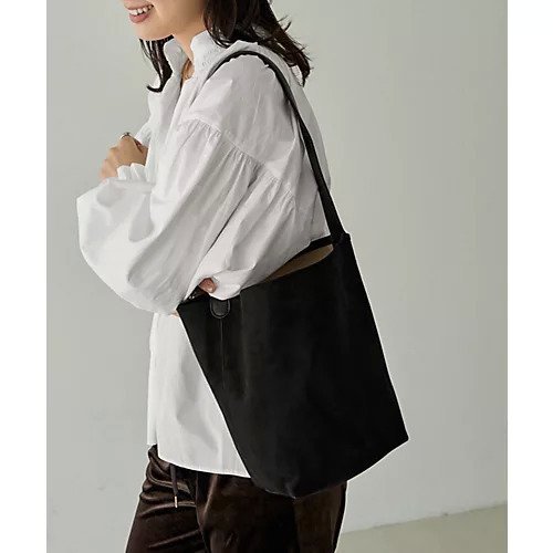【スタイルデリ/STYLE DELI】のスエード調バケツトートバッグ インテリア・キッズ・メンズ・レディースファッション・服の通販 founy(ファニー)  ファッション Fashion レディースファッション Fashion for Women バッグ Bags 春 Spring 傘 Umbrella, Parasol 軽量 Lightweight, Ultra Light シンプル Simple, Minimal 財布 Wallet, Purse デニム Denim, Jeans Material フォルム Silhouette, Form ポケット Pocket, Pocket Detail マグネット Magnet, Magnetic Closure A/W・秋冬 Autumn/Winter 夏 Summer ブラック|ID: prp329100004748502 ipo3291000000034336010