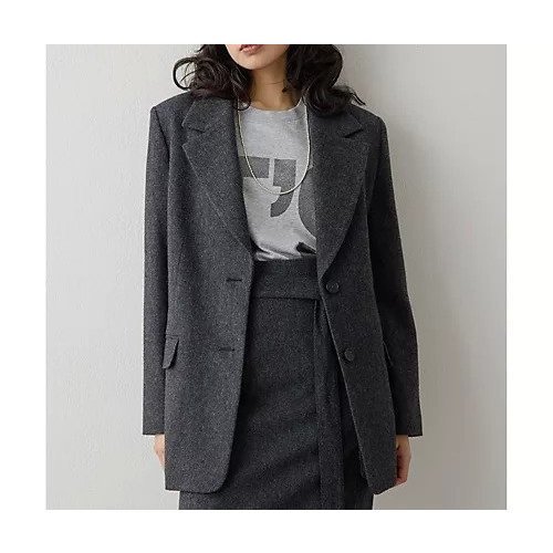 【ウィムガゼット/Whim Gazette】のウールシングルジャケット インテリア・キッズ・メンズ・レディースファッション・服の通販 founy(ファニー) https://founy.com/ ファッション Fashion レディースファッション Fashion for Women アウター Coat / Outerwear Collection レディースジャケット・軽アウター Jackets 2025年 2025 2025-2026秋冬・A/W Autumn/Winter 2025–26 AW25–26 おすすめ Recommended / Our Picks ウォーム Warm Fabric クラシカル Classical, Vintage-Inspired セットアップ Set-Up, Coordinated Outfit チェック Check, Plaid, Tartan ツイード Twill, Twill Weave ベーシック Basic, Essential ボックス Boxy, Box Shape ビジネス 仕事 通勤 Business / Work / Commuting |ID: prp329100004748507 ipo3291000000034336158