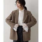 【ウィムガゼット/Whim Gazette】のウールシングルジャケット 人気、トレンドファッション・服の通販 founy(ファニー) ファッション Fashion レディースファッション Fashion for Women アウター Coat / Outerwear Collection レディースジャケット・軽アウター Jackets 2025年 2025 2025-2026秋冬・A/W Autumn/Winter 2025–26 AW25–26 おすすめ Recommended / Our Picks ウォーム Warm Fabric クラシカル Classical, Vintage-Inspired セットアップ Set-Up, Coordinated Outfit チェック Check, Plaid, Tartan ツイード Twill, Twill Weave ベーシック Basic, Essential ボックス Boxy, Box Shape ビジネス 仕事 通勤 Business / Work / Commuting thumbnail ブラウン|ID: prp329100004748507 ipo3291000000034336161