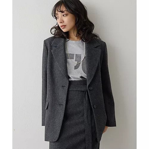 【ウィムガゼット/Whim Gazette】のウールシングルジャケット 人気、トレンドファッション・服の通販 founy(ファニー)  ファッション Fashion レディースファッション Fashion for Women アウター Coat / Outerwear Collection レディースジャケット・軽アウター Jackets 2025年 2025 2025-2026秋冬・A/W Autumn/Winter 2025–26 AW25–26 おすすめ Recommended / Our Picks ウォーム Warm Fabric クラシカル Classical, Vintage-Inspired セットアップ Set-Up, Coordinated Outfit チェック Check, Plaid, Tartan ツイード Twill, Twill Weave ベーシック Basic, Essential ボックス Boxy, Box Shape ビジネス 仕事 通勤 Business / Work / Commuting other-3|ID: prp329100004748507 ipo3291000000034336165