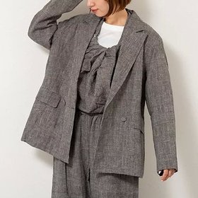 【ノーリーズ/NOLLEY'S】 【enrica/エンリカ】グレンチェックオーバーサイズジャケット人気、トレンドファッション・服の通販 founy(ファニー) ファッション Fashion レディースファッション Fashion for Women アウター Coat / Outerwear Collection レディースジャケット・軽アウター Jackets キュプラ Cupro, Eco Fabric ジャケット Jacket, Outerwear リボン Ribbon, Bow リラックス Relax, Relaxed Fit 2025年 2025 2025-2026秋冬・A/W Autumn/Winter 2025–26 AW25–26 |ID:prp329100004748510