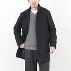【ノーリーズ グッドマン/NOLLEY'S goodman / MEN】の《ビジカジ対応》尾州ビーバースタンドカラーコート 25AW ダークネイビー|ID: prp329100004748521 ipo3291000000034336395