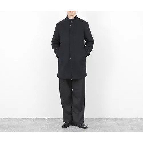 【ノーリーズ グッドマン/NOLLEY'S goodman / MEN】の《ビジカジ対応》尾州ビーバースタンドカラーコート 25AW 人気、トレンドファッション・服の通販 founy(ファニー) 　ファッション　Fashion　メンズファッション　Fashion for Men　ジャケット　Jacket, Outerwear　スタンド　Stand Collar, Upright Stand　スマート　Smart, Elegant　バランス　Balance, Style Balance　ポケット　Pocket, Pocket Detail　エレガント 上品　Elegant　ビジネス 仕事 通勤　Business / Work / Commuting　2025年　2025　2025-2026秋冬・A/W　Autumn/Winter 2025–26 AW25–26　other-3|ID: prp329100004748521 ipo3291000000034336400