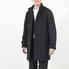 【ノーリーズ グッドマン/NOLLEY'S goodman / MEN】の《ビジカジ対応》尾州ビーバースタンドカラーコート 25AW ダークネイビー|ID: prp329100004748521 ipo3291000000034544043