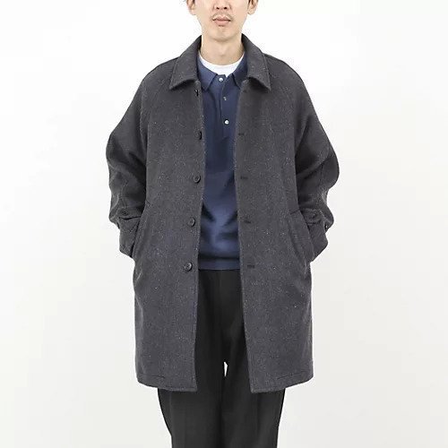 【ノーリーズ グッドマン/NOLLEY'S goodman / MEN】の《ビジカジ対応》尾州ビーバーステンカラーコート 25AW インテリア・キッズ・メンズ・レディースファッション・服の通販 founy(ファニー) 　ファッション　Fashion　メンズファッション　Fashion for Men　ジャケット　Jacket, Outerwear　スマート　Smart, Elegant　スリーブ　Sleeve, Long Sleeve / Short Sleeve　バランス　Balance, Style Balance　ポケット　Pocket, Pocket Detail　エレガント 上品　Elegant　ビジネス 仕事 通勤　Business / Work / Commuting　2025年　2025　2025-2026秋冬・A/W　Autumn/Winter 2025–26 AW25–26　ネイビー|ID: prp329100004748523 ipo3291000000034336427