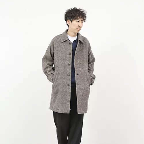 【ノーリーズ グッドマン/NOLLEY'S goodman / MEN】の《ビジカジ対応》尾州ビーバーステンカラーコート 25AW インテリア・キッズ・メンズ・レディースファッション・服の通販 founy(ファニー) 　ファッション　Fashion　メンズファッション　Fashion for Men　ジャケット　Jacket, Outerwear　スマート　Smart, Elegant　スリーブ　Sleeve, Long Sleeve / Short Sleeve　バランス　Balance, Style Balance　ポケット　Pocket, Pocket Detail　エレガント 上品　Elegant　ビジネス 仕事 通勤　Business / Work / Commuting　2025年　2025　2025-2026秋冬・A/W　Autumn/Winter 2025–26 AW25–26　ベージュ|ID: prp329100004748523 ipo3291000000034336428