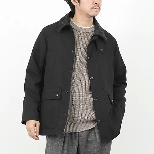 【ノーリーズ グッドマン/NOLLEY'S goodman / MEN】の《ビジカジ対応》【TECHTWEED】【SORONA】中綿ユーティリティジャケット 25AW インテリア・キッズ・メンズ・レディースファッション・服の通販 founy(ファニー) 　ファッション　Fashion　メンズファッション　Fashion for Men　クラシック　Classic, Timeless Style　コーデュロイ　Corduroy, Cord Fabric　切替　Switching, Contrast Panel　軽量　Lightweight, Ultra Light　ジャケット　Jacket, Outerwear　スマート　Smart, Elegant　チェック　Check, Plaid, Tartan　ツイード／ツィード　Choker, Choker Necklace　フラップ　Flap, Flap Pocket　ブルゾン　Blouson, Bomber Jacket　ポケット　Pocket, Pocket Detail　無地　Plain, Solid Color　ビジネス 仕事 通勤　Business / Work / Commuting　2025年　2025　2025-2026秋冬・A/W　Autumn/Winter 2025–26 AW25–26　ブラック|ID: prp329100004748524 ipo3291000000034336449