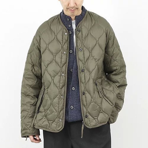 【ノーリーズ グッドマン/NOLLEY'S goodman / MEN】の【TAION/タイオン】MILITALY M65 LINER W-ZIP SHORT DOWN JKT インテリア・キッズ・メンズ・レディースファッション・服の通販 founy(ファニー) 　ファッション　Fashion　メンズファッション　Fashion for Men　インナー　Innerwear　ウォッシャブル　Machine Washable　スリット　Slit, Slit Detail　スリム　Slim, Slim Fit　ダウン　Down, Puffer　パッチ　Patch, Appliqué　パーカー　Hoodie, Parka　ボトム　Bottoms, Lower Wear　ポケット　Pocket, Pocket Detail　ミリタリー　Military, Army Style　ライナー　Liner, Inner Layer　リラックス　Relax, Relaxed Fit　ワイド　Wide, Wide Fit　オリーブ|ID: prp329100004748525 ipo3291000000034336468