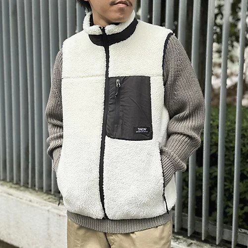 【ノーリーズ グッドマン/NOLLEY'S goodman / MEN】の【TAION/タイオン】DOWN BOA REVERSIBLE VEST 25AW インテリア・キッズ・メンズ・レディースファッション・服の通販 founy(ファニー) https://founy.com/ ファッション Fashion メンズファッション Fashion for Men スリム Slim, Slim Fit ダウン Down, Puffer パーカー Hoodie, Parka ベスト Vest, Waistcoat ポケット Pocket, Pocket Detail リバーシブル Reversible, Two-Sided ワイド Wide, Wide Fit 2025年 2025 2025-2026秋冬・A/W Autumn/Winter 2025–26 AW25–26 |ID: prp329100004748526 ipo3291000000034336481