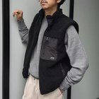 【ノーリーズ グッドマン/NOLLEY'S goodman / MEN】の【TAION/タイオン】DOWN BOA REVERSIBLE VEST 25AW ブラック|ID: prp329100004748526 ipo3291000000034336488