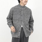【ノーリーズ グッドマン/NOLLEY'S goodman / MEN】のスタンドカーディガン 25AW グレー系その他|ID: prp329100004748527 ipo3291000000034336502