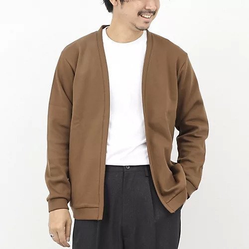 【ノーリーズ グッドマン/NOLLEY'S goodman / MEN】の【ACTIVE SECT】《限定展開》接結ボタンレスカーディガン 25AW インテリア・キッズ・メンズ・レディースファッション・服の通販 founy(ファニー) 　ファッション　Fashion　メンズファッション　Fashion for Men　エアリー　Airy Texture　カットソー　Cut and Sewn Top　カーディガン　Cardigan, Knitwear　ストレッチ　Stretch, Stretchy Fabric　スマート　Smart, Elegant　ポケット　Pocket, Pocket Detail　エレガント 上品　Elegant　2025年　2025　2025-2026秋冬・A/W　Autumn/Winter 2025–26 AW25–26　キャメル|ID: prp329100004748529 ipo3291000000034336526