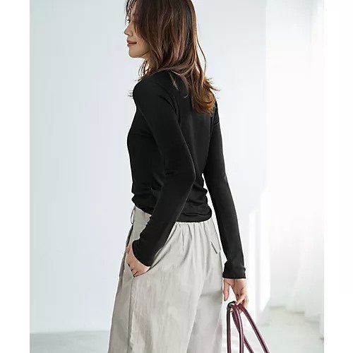 【スタイルデリ/STYLE DELI】のとろみ薄リブクルーネックトップス 人気、トレンドファッション・服の通販 founy(ファニー)  ファッション Fashion レディースファッション Fashion for Women トップス・カットソー Cut & Sew Tops インナー Innerwear オレンジ Orange カットソー Cut and Sewn Top ジャケット Jacket, Outerwear ストレート Straight, Straight Cut スリット Slit, Slit Detail とろみ Fluid, Flowy Fabric 定番 Standard, Basic Item 人気 Popular, Best Seller 長袖 Long Sleeve, Full Sleeve フィット Fit, Slim Fit 防寒 Cold Protection, Winter-Ready モコモコ Fuzzy, Fluffy 冬 Winter / This Winter other-3|ID: prp329100004748622 ipo3291000000034337696
