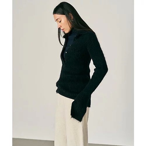 【カオス/Chaos】のムーファポロニット 人気、トレンドファッション・服の通販 founy(ファニー) 　ファッション　Fashion　レディースファッション　Fashion for Women　トップス・カットソー　Cut & Sew Tops　ニット　Knit Tops & Sweaters　冬　Winter / This Winter　おすすめ　Recommended / Our Picks　インナー　Innerwear　ワイドリブ　Wide Rib, Wide Ribbed Knit　A/W・秋冬　Autumn/Winter　other-3|ID: prp329100004748626 ipo3291000000035655428