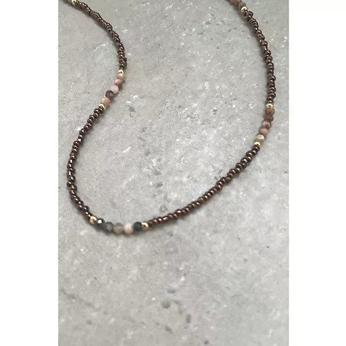 【マージュール/marjour】のBROWN MIX BEADS NECKLACE 人気、トレンドファッション・服の通販 founy(ファニー)  ファッション Fashion レディースファッション Fashion for Women ジュエリー Jewelry ネックレス Necklaces & Pendants アクセサリー Fashion Accessories カットソー Cut and Sewn Top シンプル Simple, Minimal ネックレス Necklace, Pendant Necklace other-2|ID: prp329100004748637 ipo3291000000034337828