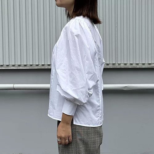 【シンメ/SINME】のSINME 10th anniversary 板谷由夏 石田ゆり子 collaboration shirt(ボリュームシャツ ) 人気、トレンドファッション・服の通販 founy(ファニー) ファッション Fashion レディースファッション Fashion for Women トップス・カットソー Cut & Sew Tops シャツ・ブラウス・オフィスカジュアル Elegant Blouses & Button-Ups ウォッシュ Washed Finish ギャザー Gathered, Ruffled フロント Front, Front Design ヴィンテージ Vintage Style 夏 Summer 洗える Machine Washable other-3|ID: prp329100004750034 ipo3291000000034484984