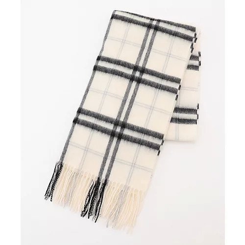 【エニー/ANY】のウールマフラー インテリア・キッズ・メンズ・レディースファッション・服の通販 founy(ファニー) 　ファッション　Fashion　レディースファッション　Fashion for Women　マフラー・スヌード / 冬小物の定番　Scarves & Mufflers　シンプル　Simple, Minimal　ストール　Stole, Wrap　チェック　Check, Plaid, Tartan　マフラー　Scarf, Muffler　冬　Winter / This Winter　A/W・秋冬　Autumn/Winter　防寒　Cold Protection, Winter-Ready　アイボリーチェック|ID: prp329100004750041 ipo3291000000034346241