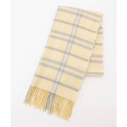 【エニー/ANY】のウールマフラー インテリア・キッズ・メンズ・レディースファッション・服の通販 founy(ファニー) 　ファッション　Fashion　レディースファッション　Fashion for Women　マフラー・スヌード / 冬小物の定番　Scarves & Mufflers　シンプル　Simple, Minimal　ストール　Stole, Wrap　チェック　Check, Plaid, Tartan　マフラー　Scarf, Muffler　冬　Winter / This Winter　A/W・秋冬　Autumn/Winter　防寒　Cold Protection, Winter-Ready　イエローチェック|ID: prp329100004750041 ipo3291000000034346243