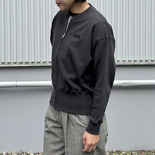 【シンメ/SINME】のスウェットブルゾン 人気、トレンドファッション・服の通販 founy(ファニー) 　ファッション　Fashion　レディースファッション　Fashion for Women　アウター　Coat / Outerwear Collection　ブルゾンジャケット・スポーティアウター　Blouson Jackets　トップス・カットソー　Cut & Sew Tops　レディースパーカー・カジュアルフーディー　Casual Hoodies & Sweatshirts　スウェット・クルーネックトップス　Sweatshirts & Crewnecks / Relaxed Fit Sweat Tops　フォルム　Silhouette, Form　洗える　Machine Washable　other-3|ID: prp329100004750052 ipo3291000000034484989