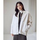 【エニー/ANY】のスエードボアコンビブルゾン エクリュ|ID: prp329100004750055 ipo3291000000034346353