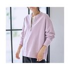 【エニー/ANY】のハーフジップスウェット ラベンダー|ID: prp329100004751166 ipo3291000000034354422