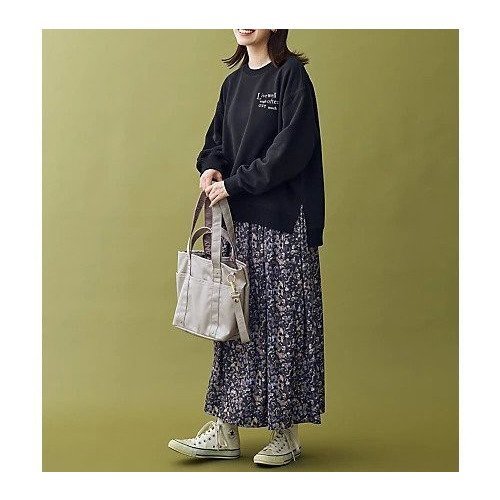 【エニー/ANY】のロゴスウェット 人気、トレンドファッション・服の通販 founy(ファニー) 　ファッション　Fashion　レディースファッション　Fashion for Women　トップス・カットソー　Cut & Sew Tops　レディースパーカー・カジュアルフーディー　Casual Hoodies & Sweatshirts　スウェット・クルーネックトップス　Sweatshirts & Crewnecks / Relaxed Fit Sweat Tops　洗える　Machine Washable　吸水　Absorbent, Quick-Dry　シンプル　Simple, Minimal　スラックス　Slacks, Dress Pants　デニム　Denim, Jeans Material　ロング　Long, Long-Length　おすすめ　Recommended / Our Picks　other-3|ID: prp329100004751170 ipo3291000000034354453