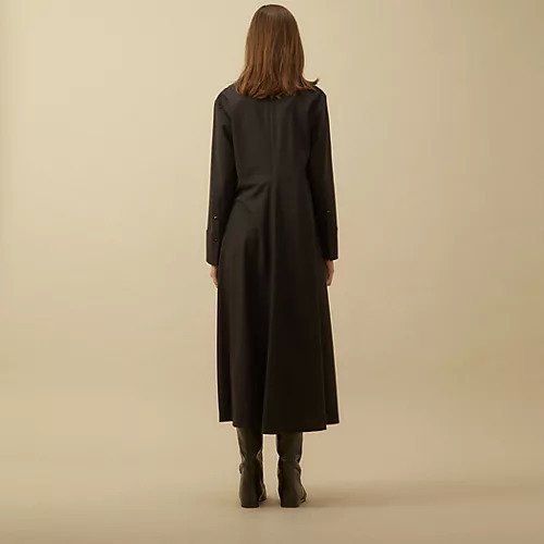 【プレインピープル/PLAIN PEOPLE】のウールナイロンVネックワンピース 人気、トレンドファッション・服の通販 founy(ファニー)  ファッション Fashion レディースファッション Fashion for Women ワンピース Dresses other-3|ID: prp329100004751178 ipo3291000000034354520