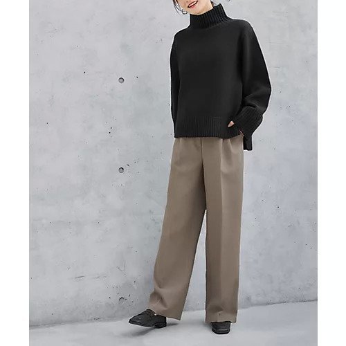 【スタイルデリ/STYLE DELI】のワイドスリーブスタンドネックニット 人気、トレンドファッション・服の通販 founy(ファニー)  ファッション Fashion レディースファッション Fashion for Women トップス・カットソー Cut & Sew Tops ニット Knit Tops & Sweaters スタンド Stand Collar, Upright Stand ストレート Straight, Straight Cut スリット Slit, Slit Detail タートルネック Turtleneck, High Neck 定番 Standard, Basic Item フィット Fit, Slim Fit フォルム Silhouette, Form ボックス Boxy, Box Shape ポケット Pocket, Pocket Detail ミドル Middle Length, Mid Height ワイド Wide, Wide Fit A/W・秋冬 Autumn/Winter other-2|ID: prp329100004751943 ipo3291000000034364211