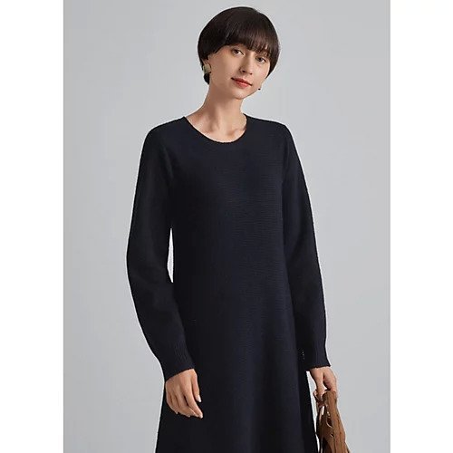 【スタイルデリ/STYLE DELI】のふんわりフレアニットワンピース 人気、トレンドファッション・服の通販 founy(ファニー)  ファッション Fashion レディースファッション Fashion for Women ワンピース Dresses ニットワンピース Knit Dresses くるぶし Ankle-Length シェイプ Shape, Slim Fit シンプル Simple, Minimal ジャケット Jacket, Outerwear スカーフ Scarf, Neckwear スリット Slit, Slit Detail バランス Balance, Style Balance パープル Purple, Violet フォルム Silhouette, Form フレア Flare, Flared ポケット Pocket, Pocket Detail ループ Loop, Loop Knit ロング Long, Long-Length 冬 Winter / This Winter 夏 Summer other-2|ID: prp329100004751947 ipo3291000000034364228