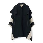 【アドーア/ADORE】のリバーポンチョコート 人気、トレンドファッション・服の通販 founy(ファニー) ファッション Fashion レディースファッション Fashion for Women アウター Coat / Outerwear Collection コート・ロングコート・ピーコート Long Coats, Peacoats & More ポンチョ・ケープコート Ponchos & Capes なめらか Smooth, Silky Texture シンプル Simple, Minimal モダン Modern, Contemporary リバーシブル Reversible, Two-Sided エレガント 上品 Elegant 定番 Standard, Basic Item thumbnail ブラック×ベージュ|ID: prp329100004751949 ipo3291000000034364238