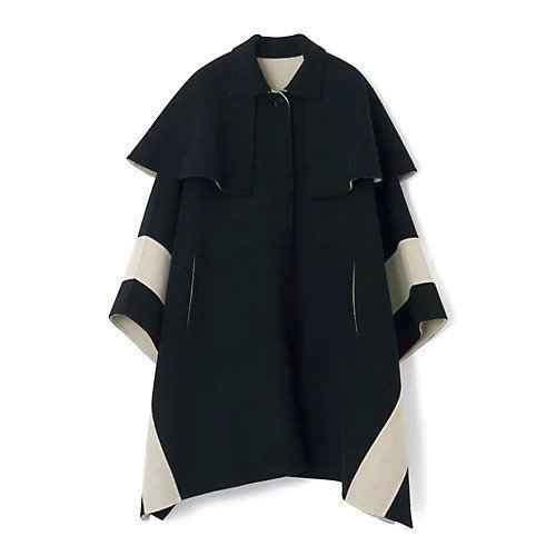 【アドーア/ADORE】のリバーポンチョコート インテリア・キッズ・メンズ・レディースファッション・服の通販 founy(ファニー)  ファッション Fashion レディースファッション Fashion for Women アウター Coat / Outerwear Collection コート・ロングコート・ピーコート Long Coats, Peacoats & More ポンチョ・ケープコート Ponchos & Capes なめらか Smooth, Silky Texture シンプル Simple, Minimal モダン Modern, Contemporary リバーシブル Reversible, Two-Sided エレガント 上品 Elegant 定番 Standard, Basic Item ブラック×ベージュ|ID: prp329100004751949 ipo3291000000034364238