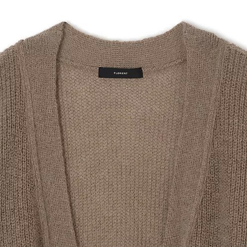 【フローレント/FLORENT】のTAM YARN KNIT CARDIGAN 人気、トレンドファッション・服の通販 founy(ファニー) 　ファッション　Fashion　レディースファッション　Fashion for Women　トップス・カットソー　Cut & Sew Tops　ニット　Knit Tops & Sweaters　カーディガン・羽織り　Layered Style Cardigans　カーディガン　Cardigan, Knitwear　コクーン　Cocoon, Cocoon Silhouette　フェミニン　Feminine, Girly　ロング　Long, Long-Length　other-3|ID: prp329100004752852 ipo3291000000035414587