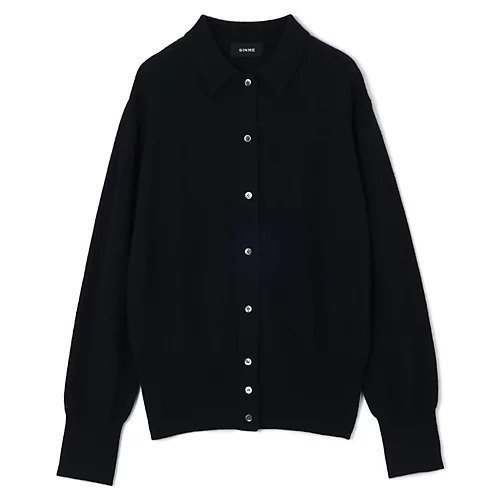 【シンメ/SINME】のポロニットカーディガン インテリア・キッズ・メンズ・レディースファッション・服の通販 founy(ファニー) ファッション Fashion レディースファッション Fashion for Women トップス・カットソー Cut & Sew Tops ニット Knit Tops & Sweaters カーディガン・羽織り Layered Style Cardigans カーディガン Cardigan, Knitwear ベーシック Basic, Essential 今季 This Season, Current Season ネイビー|ID: prp329100004752854 ipo3291000000034376102