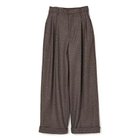 【ペレック/pelleq】のhoundstooth double tuck trousers 人気、トレンドファッション・服の通販 founy(ファニー) ファッション Fashion レディースファッション Fashion for Women 2025年 2025 2025-2026秋冬・A/W Autumn/Winter 2025–26 AW25–26 ジャケット Jacket, Outerwear セットアップ Set-Up, Coordinated Outfit ダブル Double, Double-Breasted ループ Loop, Loop Knit ロング Long, Long-Length ワイド Wide, Wide Fit thumbnail brown|ID: prp329100004752866 ipo3291000000034376176