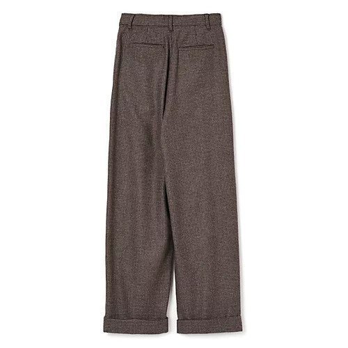 【ペレック/pelleq】のhoundstooth double tuck trousers 人気、トレンドファッション・服の通販 founy(ファニー) 　ファッション　Fashion　レディースファッション　Fashion for Women　2025年　2025　2025-2026秋冬・A/W　Autumn/Winter 2025–26 AW25–26　ジャケット　Jacket, Outerwear　セットアップ　Set-Up, Coordinated Outfit　ダブル　Double, Double-Breasted　ループ　Loop, Loop Knit　ロング　Long, Long-Length　ワイド　Wide, Wide Fit　other-2|ID: prp329100004752866 ipo3291000000034376178