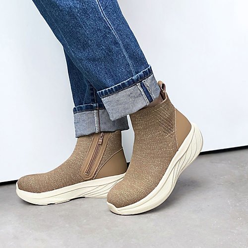 【エンチャンテッド/enchanted】の撥水サイドジップニットブーツ インテリア・キッズ・メンズ・レディースファッション・服の通販 founy(ファニー) https://founy.com/ ファッション Fashion レディースファッション Fashion for Women クッション Cushion, Throw Pillow サイドジップ Side Zip, Side Zipper スタイリッシュ Stylish, Fashionable スニーカー Sneakers, Trainers エレガント 上品 Elegant 旅行 Travel 軽量 Lightweight, Ultra Light |ID: prp329100004752878 ipo3291000000034376282