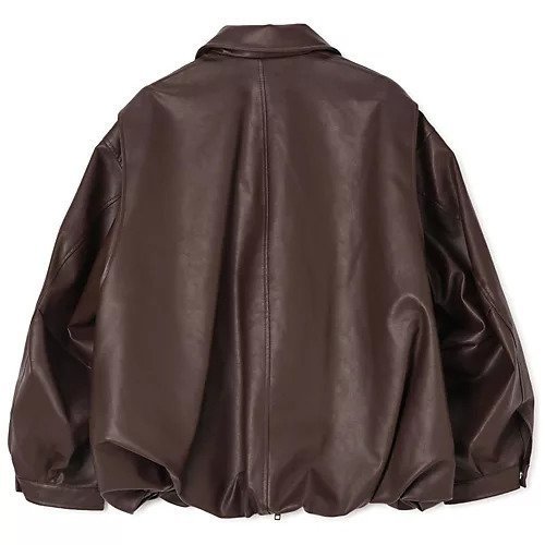 【クラネ/CLANE】のFAKE LEATHER BALLOON JACKET 人気、トレンドファッション・服の通販 founy(ファニー)  ファッション Fashion レディースファッション Fashion for Women アウター Coat / Outerwear Collection レディースジャケット・軽アウター Jackets ジャケット Jacket, Outerwear チェック Check, Plaid, Tartan バルーン Balloon, Balloon Silhouette フラップ Flap, Flap Pocket ポケット Pocket, Pocket Detail A/W・秋冬 Autumn/Winter 防寒 Cold Protection, Winter-Ready other-2|ID: prp329100004752885 ipo3291000000034376351
