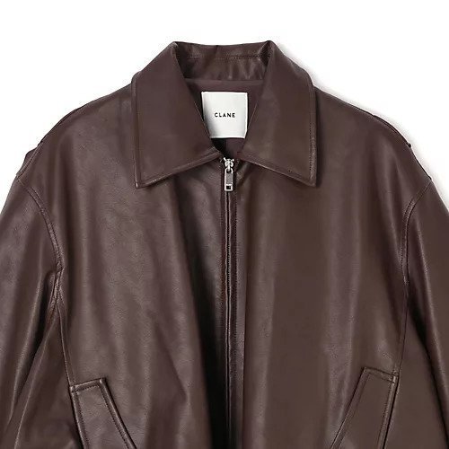 【クラネ/CLANE】のFAKE LEATHER BALLOON JACKET 人気、トレンドファッション・服の通販 founy(ファニー)  ファッション Fashion レディースファッション Fashion for Women アウター Coat / Outerwear Collection レディースジャケット・軽アウター Jackets ジャケット Jacket, Outerwear チェック Check, Plaid, Tartan バルーン Balloon, Balloon Silhouette フラップ Flap, Flap Pocket ポケット Pocket, Pocket Detail A/W・秋冬 Autumn/Winter 防寒 Cold Protection, Winter-Ready other-3|ID: prp329100004752885 ipo3291000000034376352