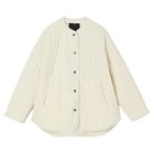 【フローレント/FLORENT】のQUILTING JACKET 人気、トレンドファッション・服の通販 founy(ファニー) ファッション Fashion レディースファッション Fashion for Women アウター Coat / Outerwear Collection レディースジャケット・軽アウター Jackets キルティング Quilted, Quilting ジャケット Jacket, Outerwear フェミニン Feminine, Girly モダン Modern, Contemporary ラウンド Round, Round Neck thumbnail IVORY|ID: prp329100004752903 ipo3291000000034376445