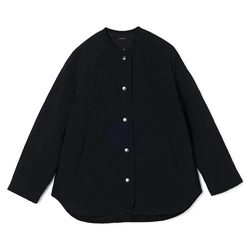 【フローレント/FLORENT】のQUILTING JACKET インテリア・キッズ・メンズ・レディースファッション・服の通販 founy(ファニー)  ファッション Fashion レディースファッション Fashion for Women アウター Coat / Outerwear Collection レディースジャケット・軽アウター Jackets キルティング Quilted, Quilting ジャケット Jacket, Outerwear フェミニン Feminine, Girly モダン Modern, Contemporary ラウンド Round, Round Neck BLACK|ID: prp329100004752903 ipo3291000000034376446