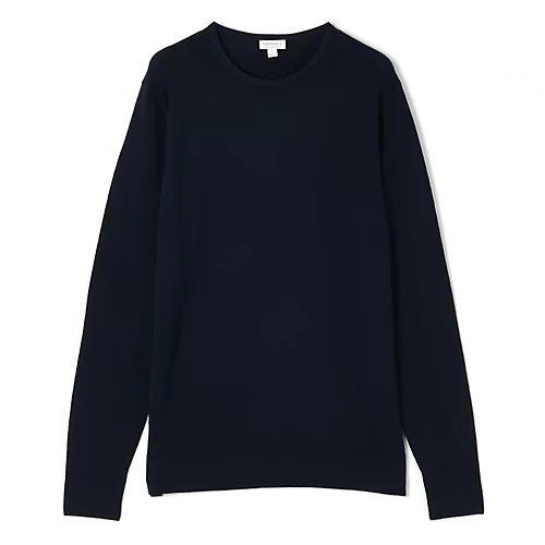 【サンスペル/SUNSPEL / MEN】のエクストラファイン メリノウール クルーネック インテリア・キッズ・メンズ・レディースファッション・服の通販 founy(ファニー) https://founy.com/ ファッション Fashion メンズファッション Fashion for Men チェック Check, Plaid, Tartan リラックス Relax, Relaxed Fit 洗える Machine Washable A/W・秋冬 Autumn/Winter |ID: prp329100004752928 ipo3291000000034376609