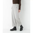 【ヒューマンウーマン/HUMAN WOMAN】のTOPツイルガウチョパンツ グレージュ|ID: prp329100004754008 ipo3291000000034386914