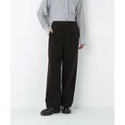 【ヒューマンウーマン/HUMAN WOMAN】のリクライドクロスセミワイドパンツ ブラウン|ID: prp329100004754010 ipo3291000000034386929