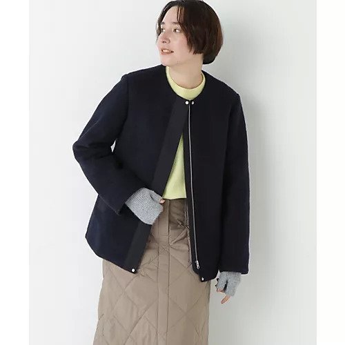 【ヒューマンウーマン/HUMAN WOMAN】のスライバージップジャケット インテリア・キッズ・メンズ・レディースファッション・服の通販 founy(ファニー)  ファッション Fashion レディースファッション Fashion for Women アウター Coat / Outerwear Collection レディースジャケット・軽アウター Jackets おすすめ Recommended / Our Picks イタリア Italy スタンダード Standard, Basic バランス Balance, Style Balance ブルゾン Blouson, Bomber Jacket ボトム Bottoms, Lower Wear ポケット Pocket, Pocket Detail 人気 Popular, Best Seller ネイビー|ID: prp329100004754016 ipo3291000000034386971