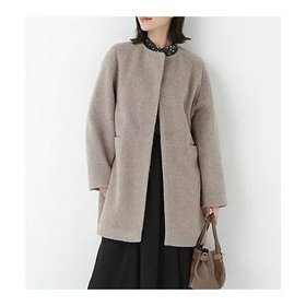 【ヒューマンウーマン/HUMAN WOMAN】 ボアノーカラーコート人気、トレンドファッション・服の通販 founy(ファニー) ファッション Fashion レディースファッション Fashion for Women アウター Coat / Outerwear Collection コート・ロングコート・ピーコート Long Coats, Peacoats & More おすすめ Recommended / Our Picks インナー Innerwear スタンダード Standard, Basic スリーブ Sleeve, Long Sleeve / Short Sleeve ボトム Bottoms, Lower Wear ポケット Pocket, Pocket Detail |ID:prp329100004754017