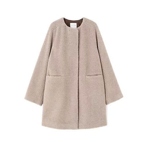 【ヒューマンウーマン/HUMAN WOMAN】のボアノーカラーコート 人気、トレンドファッション・服の通販 founy(ファニー)  ファッション Fashion レディースファッション Fashion for Women アウター Coat / Outerwear Collection コート・ロングコート・ピーコート Long Coats, Peacoats & More おすすめ Recommended / Our Picks インナー Innerwear スタンダード Standard, Basic スリーブ Sleeve, Long Sleeve / Short Sleeve ボトム Bottoms, Lower Wear ポケット Pocket, Pocket Detail other-3|ID: prp329100004754017 ipo3291000000034386978