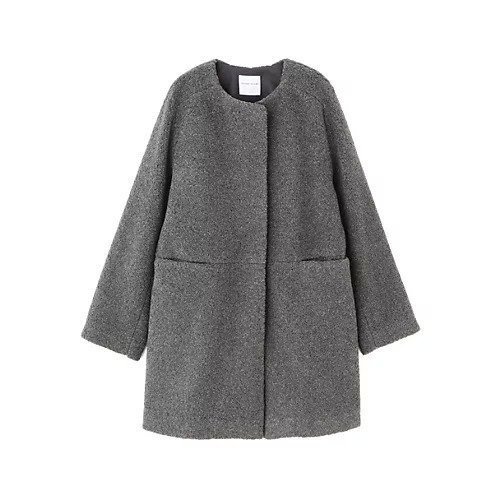 【ヒューマンウーマン/HUMAN WOMAN】のボアノーカラーコート 人気、トレンドファッション・服の通販 founy(ファニー) ファッション Fashion レディースファッション Fashion for Women アウター Coat / Outerwear Collection コート・ロングコート・ピーコート Long Coats, Peacoats & More おすすめ Recommended / Our Picks インナー Innerwear スタンダード Standard, Basic スリーブ Sleeve, Long Sleeve / Short Sleeve ボトム Bottoms, Lower Wear ポケット Pocket, Pocket Detail other-2|ID: prp329100004754017 ipo3291000000034853841